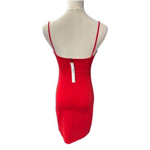 Susana Monaco Thin Strap Mini Dress in Perfect Red Revolve - Picture 6 of 9